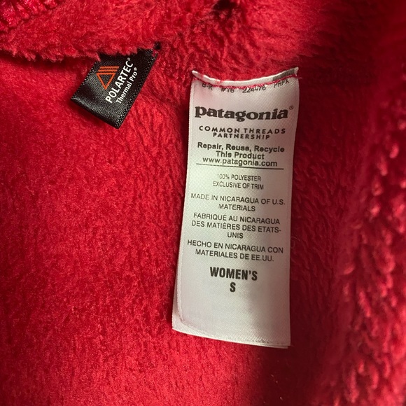 Patagonia Women's Re-Tool Snap-T Pullover Small, Portofino Pink / Rossi Pink - Picture 5 of 5